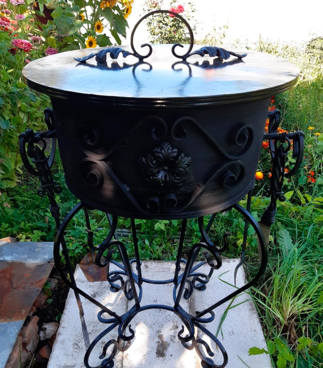 Мангалы и печи под казан