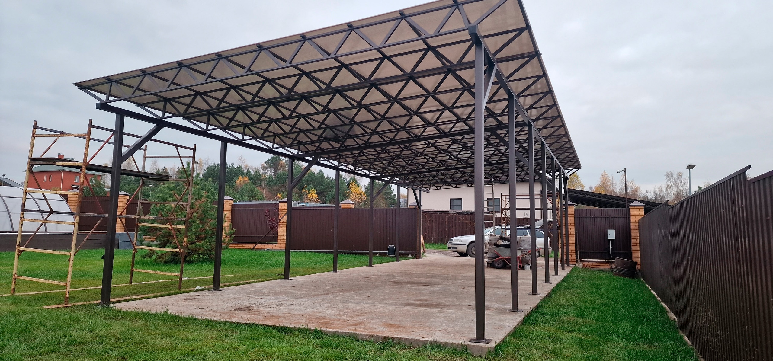 Навес под авто